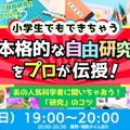小学生でもできちゃう☆本格的な自由研究をプロが伝授！