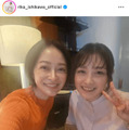 石川梨華、“モー娘。の先輩”市井紗耶香と楽しくランチ「またお会いする約束もしたの」