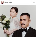 デニス植野行雄、女優・比嘉梨乃と結婚発表「ケバブよりアツアツなご縁に包まれまして」 画像
