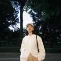 「足綺麗」のん、ほっそり美脚のミニ丈私服コーデに反響「スタイル抜群」「異次元のオシャレ」 画像