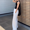 大人気【ユニクロ】ワイドスウェットパンツ。オシャレな人が購入しているカラーとは【40代の毎日コーデ】 画像
