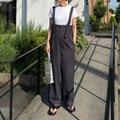大人の「サロペット」コーデ。オシャレ感とスタイルUPを叶えるアイテム選びの秘訣とは【40代の毎日コーデ】 画像