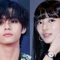 スジ、BTS・Vと見つめ合うオフショットが話題「ふざけ合ってるの最高」「美しすぎて言葉にならない」 画像