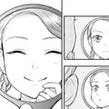 「何をしてるんだろう？」鏡を見てニッコリする女学生に女中さんが声をかけると？【うちのちいさな女中さん #20】 画像