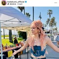 「スタイル良過ぎる」倖田來未、美ボディを披露したMVオフSHOTに反響「ここまで着こなせるのは流石」 画像