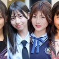 「中一ミスコン2025」暫定上位4人（提供写真）
