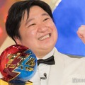 「アサヒビール スマドリ ダブルインパクト 漫才＆コント二刀流No.1決定戦2025」優勝者記者会見に出席したケツ（C）モデルプレス
