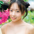 “グラビアデビュー4ヶ月”奥村桃夏、ふんわり美バスト開放 画像