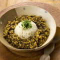10分で完成、旨味がじゅわっと！な和風カレー、ごはんの食べ過ぎ注意「塩昆布のチキンキーマ」 画像