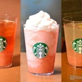 スタバ、ピーチの新作試飲レポ 甘い香り＆とろける果肉感のフラペチーノ等3種 おすすめカスタマイズも聞いてみた 画像