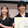 庄司智春、藤本美貴と初の「ベストパートナー部門」受賞 妻の総額4800万円ジュエリーも「ミキティのためならリボ払い」【第36回 日本ジュエリーベストドレッサー賞】 画像