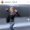 オダウエダ小田、ミニ丈シースルートップスで美スタイル際立つ「もはやモデル」「攻めてる」の声 画像