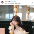人気YouTuber・Rちゃん、パリで美脚披露 膝上ミニドレス姿に「透け感が綺麗」「似合う」の声 画像