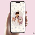 grirrose店舗では、思い出のお写真をオリジナルのデジタルフォトフレームに入れて加工