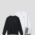 2パックアイコン長袖Tシャツ ¥7,900