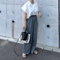 抜け感ときちんと感を両立。大人のリラクシーコーデ【40代の毎日コーデ】 画像