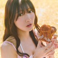 日向坂46河田陽菜、パン頬張り上目遣い 2nd写真集先行カット第3弾公開 画像