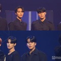 ATEEZ／（上段）ユンホ、ソンファ、サン、ヨサン（下段）ホンジュン、ウヨン、ジョンホ、ミンギ（C）モデルプレス