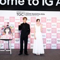 岩田剛典、生見愛瑠（C）Samsung Galaxy presents TGC in あいち・なごや 2026 記者発表会
