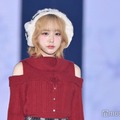 なえなの、オフショル＆ミニスカで美スタイル際立つ「金髪×赤ニット最強に可愛い」「憧れ」の声【ガルアワ2025AW】 画像