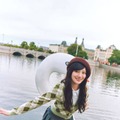 日向坂46河田陽菜、ベレー帽×カーディガンのプレッピーコーデを披露！キュートな魅力が全開 画像