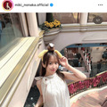 モー娘。野中美希、美脚際立つサンリオ満喫SHOTに反響「可愛いよ」「めちゃ似合ってる」