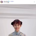 “自称 日本一強いアナウンサー”堀江聖夏、大胆スリット入りチャイナ服で圧巻美脚「まるで芸術」「目を奪われた」の声 画像