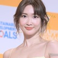 紗栄子、胸元大胆解放のベアトップドレス姿に反響「美しさが眩しい」「憧れの女性」 画像