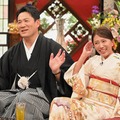 田中将大、里田まい（C）カンテレ・フジテレビ