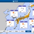 2026年1月18日（日）の天気予報
