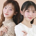 櫻坂46田村保乃＆森田ひかる、透明感たっぷりの春待ちメイクを披露！“大人かわいい”魅力が全開 画像