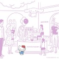 「サンリオハウス」ルミネ新宿に1号店 アパレルからコスメ、食品まで揃う新ブランドストア 画像