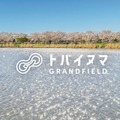 埼玉にアウトドア施設「トバイヌマGRAND FIELD」春は桜並木に囲まれ、キャンプやサウナ付グランピング