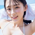 乃木坂46川崎桜、眩しい白ビキニ姿公開 先行カット第12弾解禁【エチュード】 画像