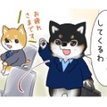 先輩が営業に出かけた…と思いきや、柴犬サラリーマンの「外回り」はちょっと違う！【がんばれ！しばりーまん #４】 画像
