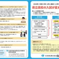 【高校受験2028】佐賀県立高、新しい入試リーフレット公開 画像