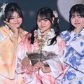 3姉妹YouTuberろこまこあこ、色鮮やかな浴衣姿 腕組み仲良しランウェイ【関コレ2026S/S】 画像