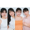 市倉侑季奈・戸塚真琳・碧・タグラン南「ヤングマガジン」登場 フレッシュな笑顔見せる 画像