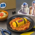 <悲鳴ボンベ>悲鳴が詰まった!?トマトカレー 税込2,090円「モンスターズ・インク」OH MY CAFE(C)Disney/Pixar