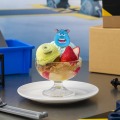 <サリー&マイク>相棒パフェ 税込1,390円「モンスターズ・インク」OH MY CAFE(C)Disney/Pixar