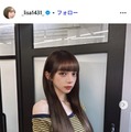 広島カープ小園海斗選手の妻・渡辺リサ、ミニキャミワンピから美脚スラリ「セクシーだけど清楚」「美しくて見惚れる」の声 画像