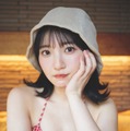 声優・豊田萌絵、ふんわり美バスト披露 サウナでくつろぐ 画像