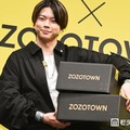「TAKAHISA MASUDA × ZOZOTOWN」プロジェクト新ブランド初お披露目発表会に登壇した増田貴久（C）モデルプレス