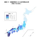 都道府県別にみた合計特殊出生率