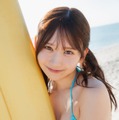 日向坂46藤嶌果歩、水着姿のオーシャンショット 1st写真集先行カット第7弾解禁【果実の歩幅】 画像