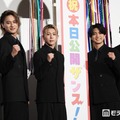 Aぇ! group、新体制への覚悟も込めた映画「おそ松さん」公開 半年延期経て封切り「バカみたいに売れられるように」【おそ松さん 人類クズ化計画!!!!!?】 画像