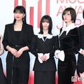 櫻坂46、森田ひかる・山崎天ら5人でレカペ登場 個性活かしたモノトーンの装い【MAJ2026】 画像