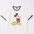 MICKEY MOUSE / ミッキー マウス 別注 サッカー プリント Tシャツ ©Disney