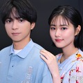 インタビューに応じた佐藤勝利、原菜乃華（C）モデルプレス