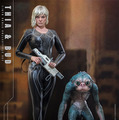 【ムービー・マスターピース】『プレデター:バッドランド』1/6スケールフィギュア ティア&バド & © 20th Century Studios